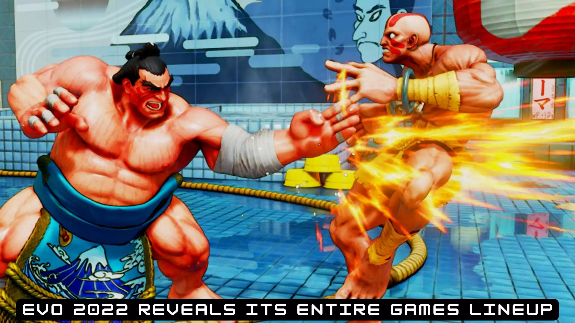EVO 2022 reveals its entire games lineup