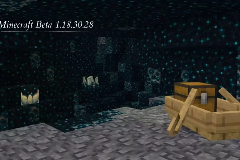 Minecraft Beta 1.18.30.28 Patch Notes Deep Dark Caves, Allay Changes, axes, and more