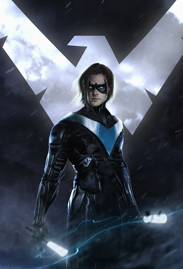 We Can't Take Our Eyes Off This Look At Jared Padalecki As Nightwing